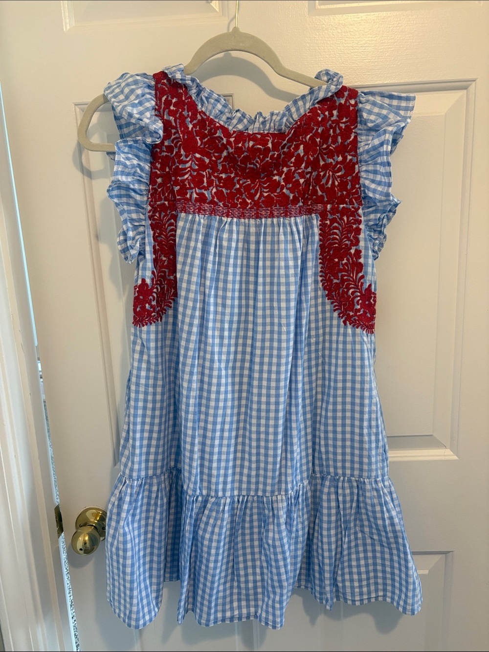 J.Marie gingham dress size small